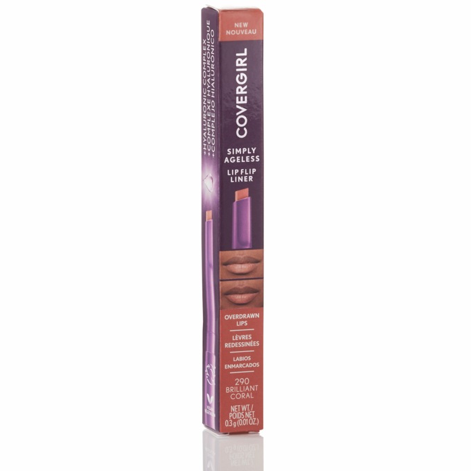 Covergirl Simply Ageless Lip Flip Liner, Brilliant Coral, large